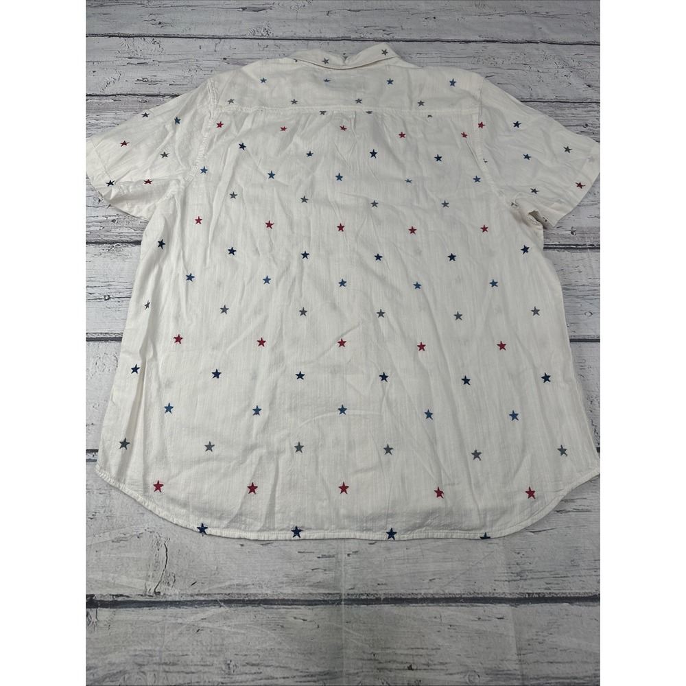 NWT Chubbies Mens All Stars No Stripes Resort Weave Friday Shirt Button Up Sz XL - Picture 9 of 9